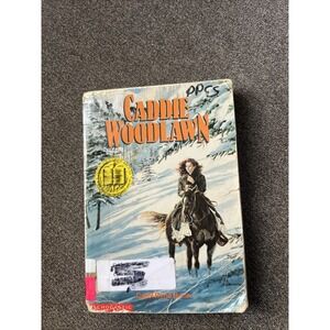 Scholastic Caddie Woodlawn Book Kids Paperback Blue Newbery Medal Winner Brink